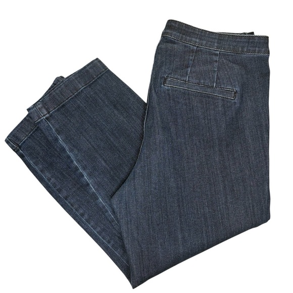 J. Jill Denim Pixie Slim Leg Crops | Size 8 - Picture 1 of 8
